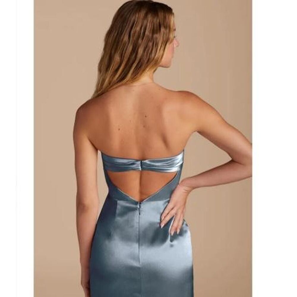 Azazie Women's Blue Dress - Picture 2 of 8